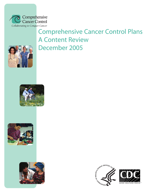 Comprehensive Cancer Control Plans - A Content Review